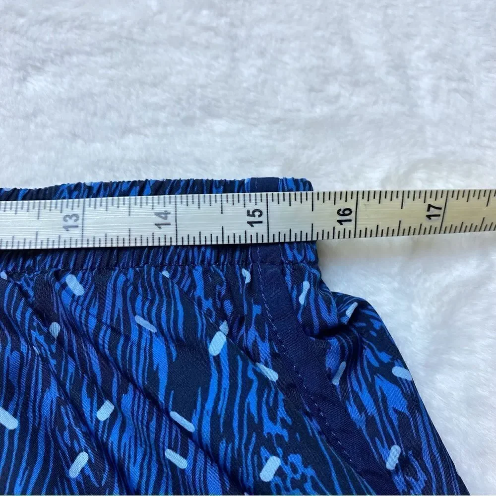 Nike Dri-Fit Blue Tone Running Shorts Size Large